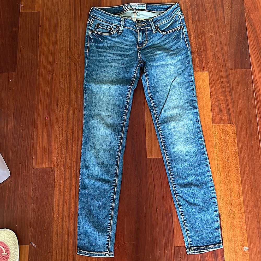 Medium Wash Skinny Jeans